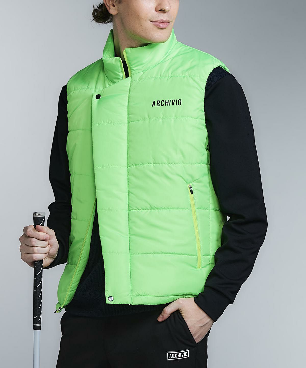 モデル着用画像(ライトグリーン)