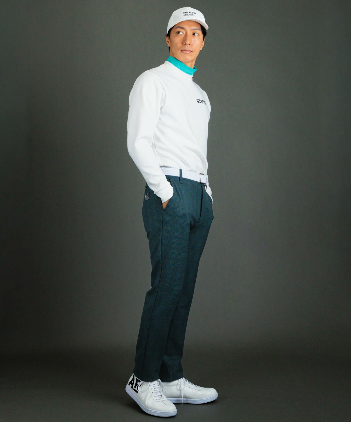 モデル着用画像(ネイビー)