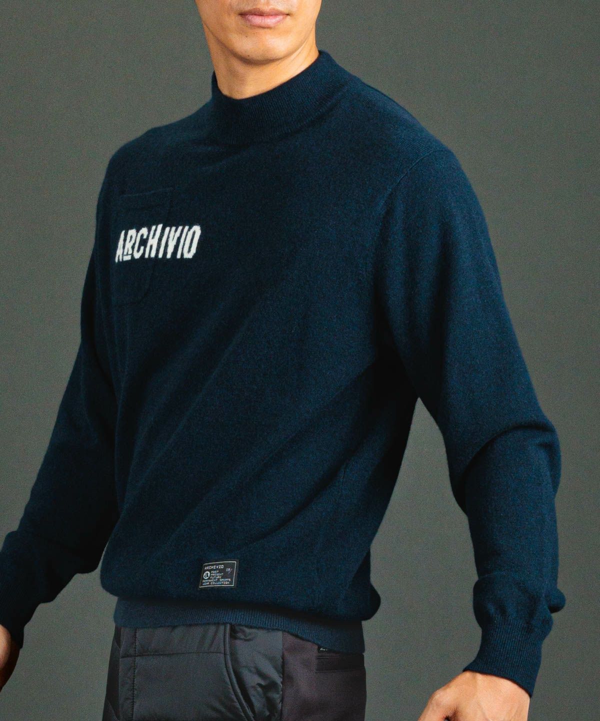 モデル着用画像(ネイビー)