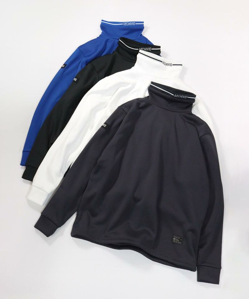 メンズ】裏起毛ボトルネックプルオーバー|アルチビオ - ゴルフウェアや