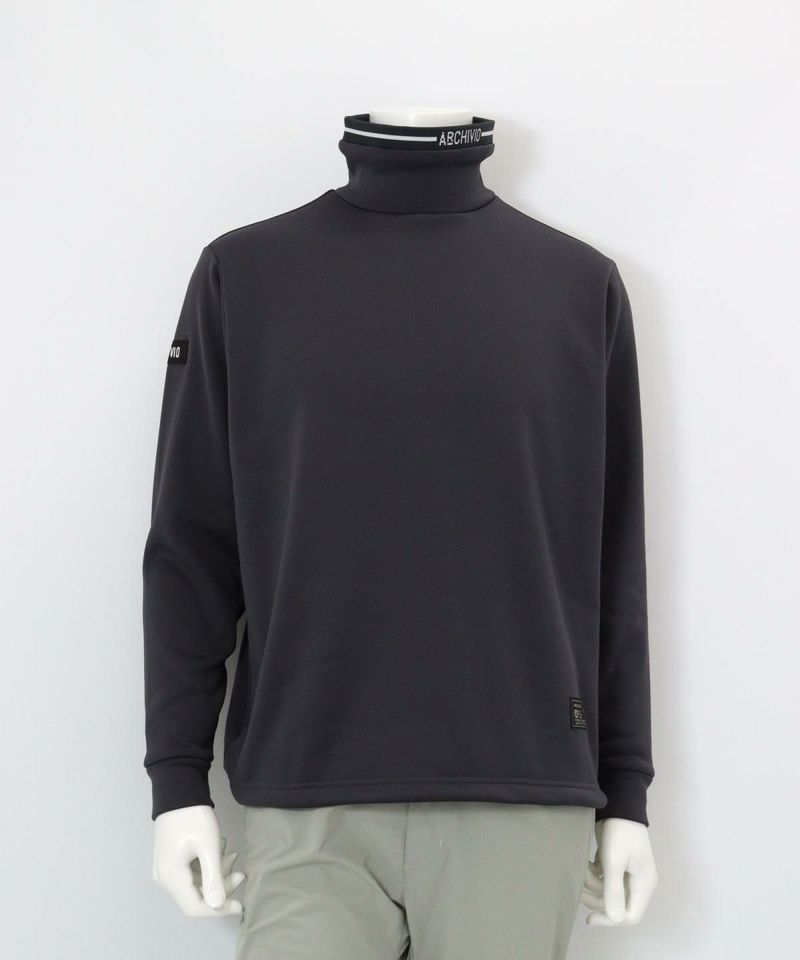 メンズ】裏起毛ボトルネックプルオーバー|アルチビオ - ゴルフウェアや