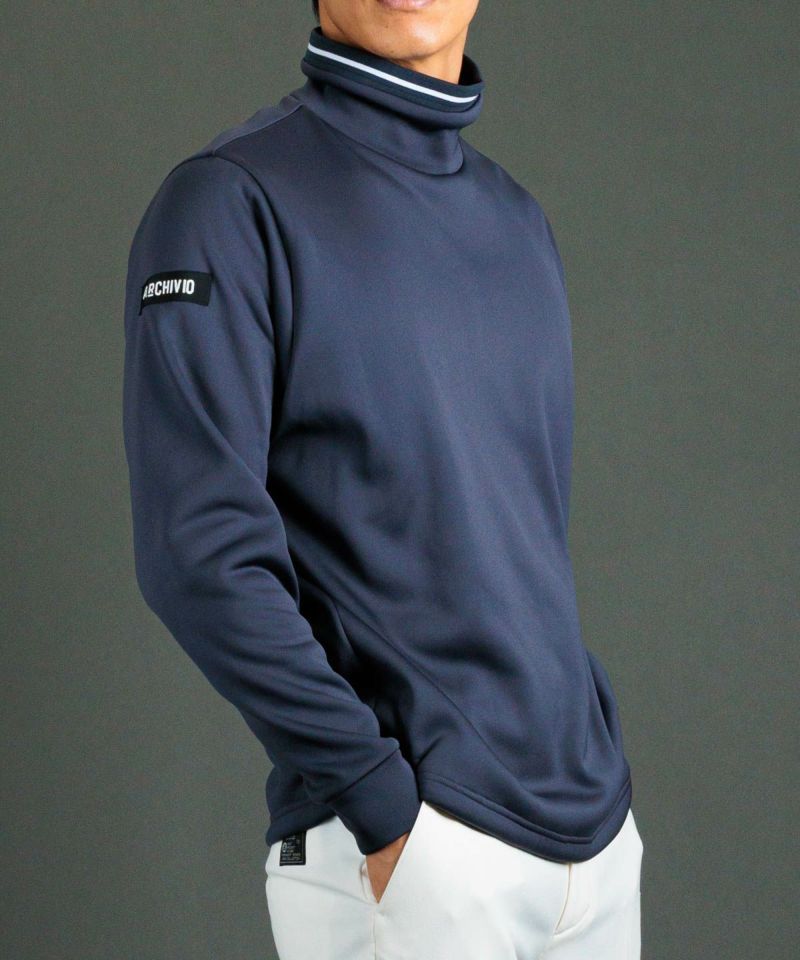 メンズ】裏起毛ボトルネックプルオーバー|アルチビオ - ゴルフウェアや