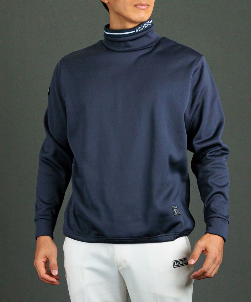メンズ】裏起毛ボトルネックプルオーバー|アルチビオ - ゴルフウェアや