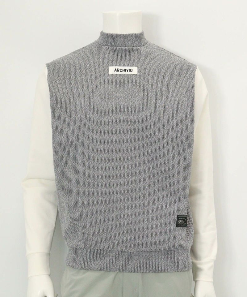 メンズ】ニット切替プルオーバー|アルチビオ - ゴルフウェアや婦人服通販