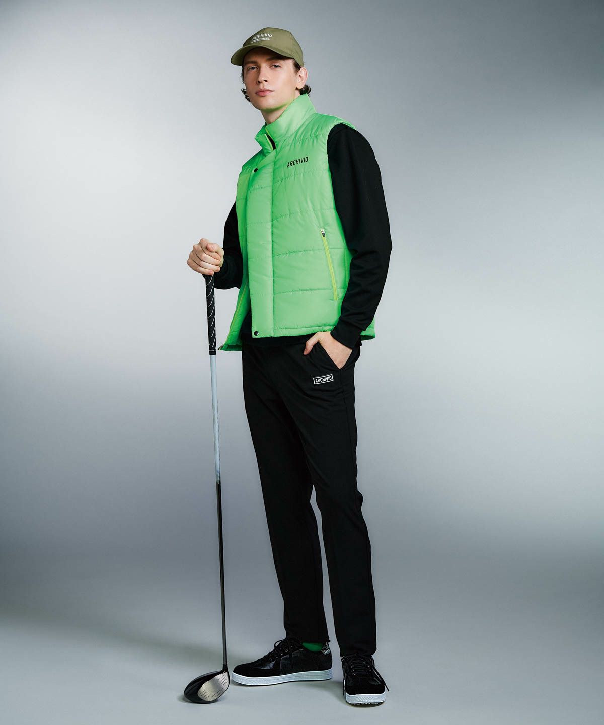 モデル着用画像(ネイビー)