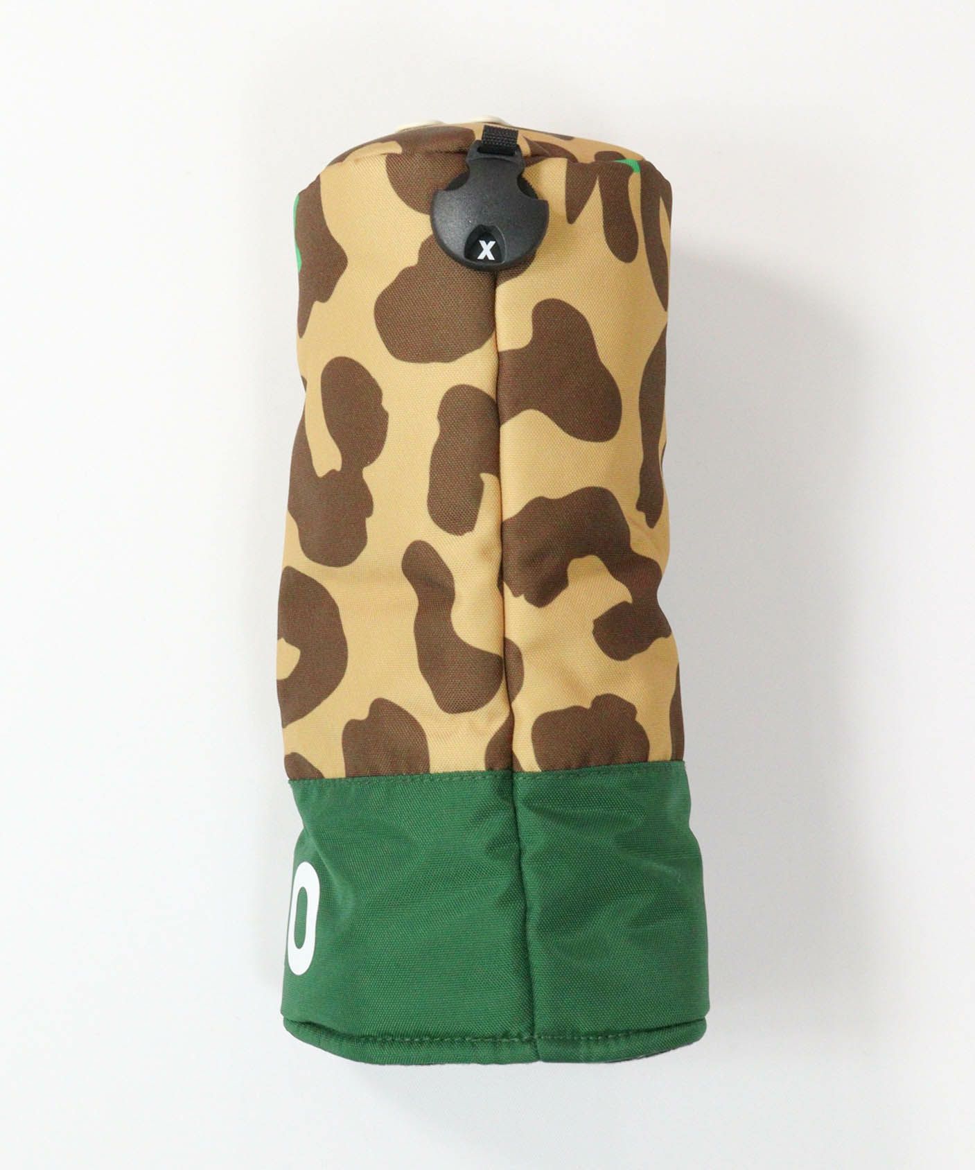 ヒョウ柄ヘッドカバー（ＵＴ）(ベージュ)後ろ