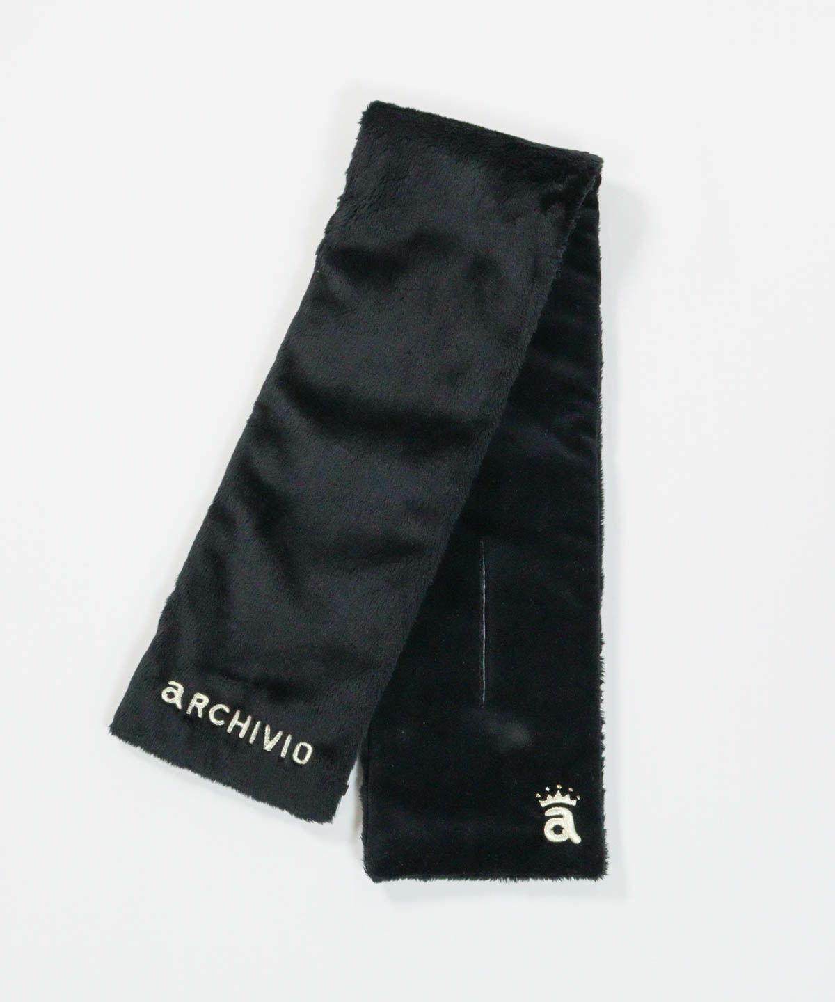 エコファーネックウォーマー（ブラック）