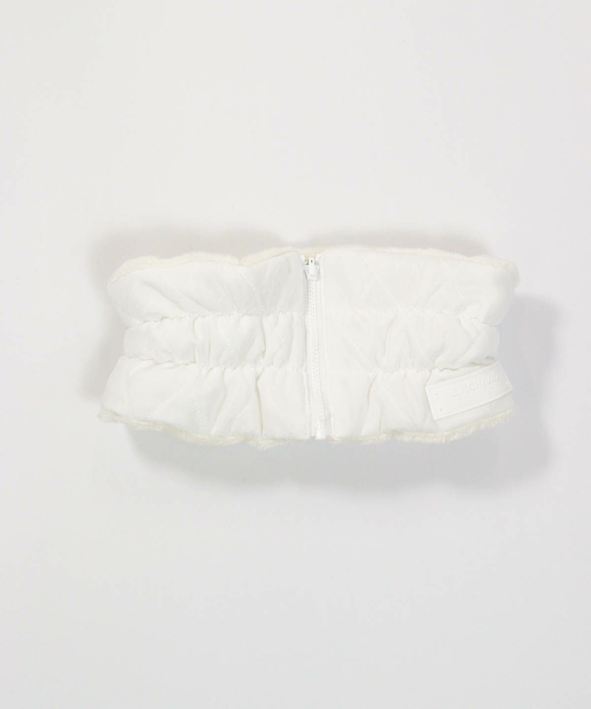 リバーシブルネックウォーマー裏（ホワイト）