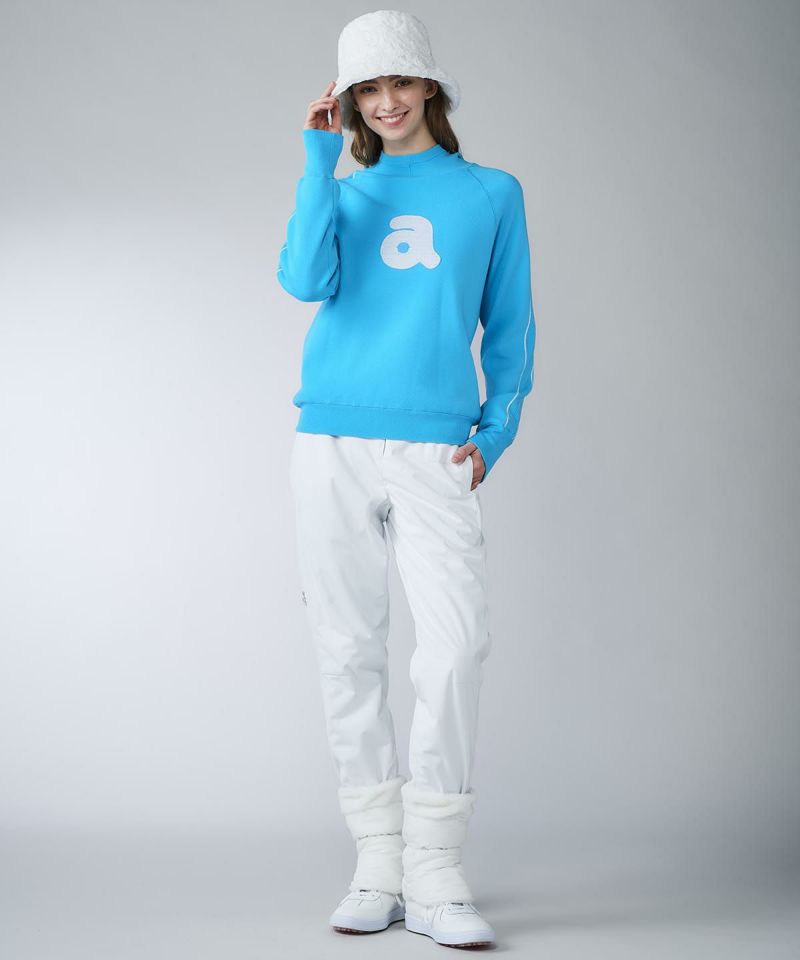 近年　アルチビオ 2WAY レインワンピース 総柄 レッグカバー　ホワイト　L 美品 アルチビオ 2WAY レインワンピース 総柄 レッグカバー ホワイト L