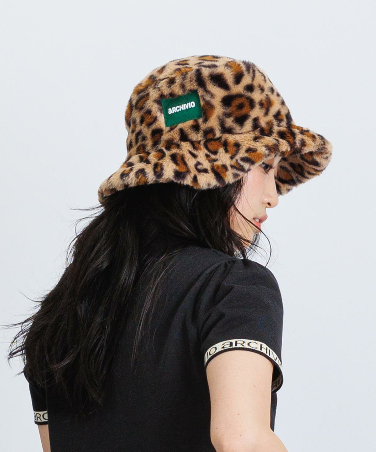 モデル着用画像(レオパード)