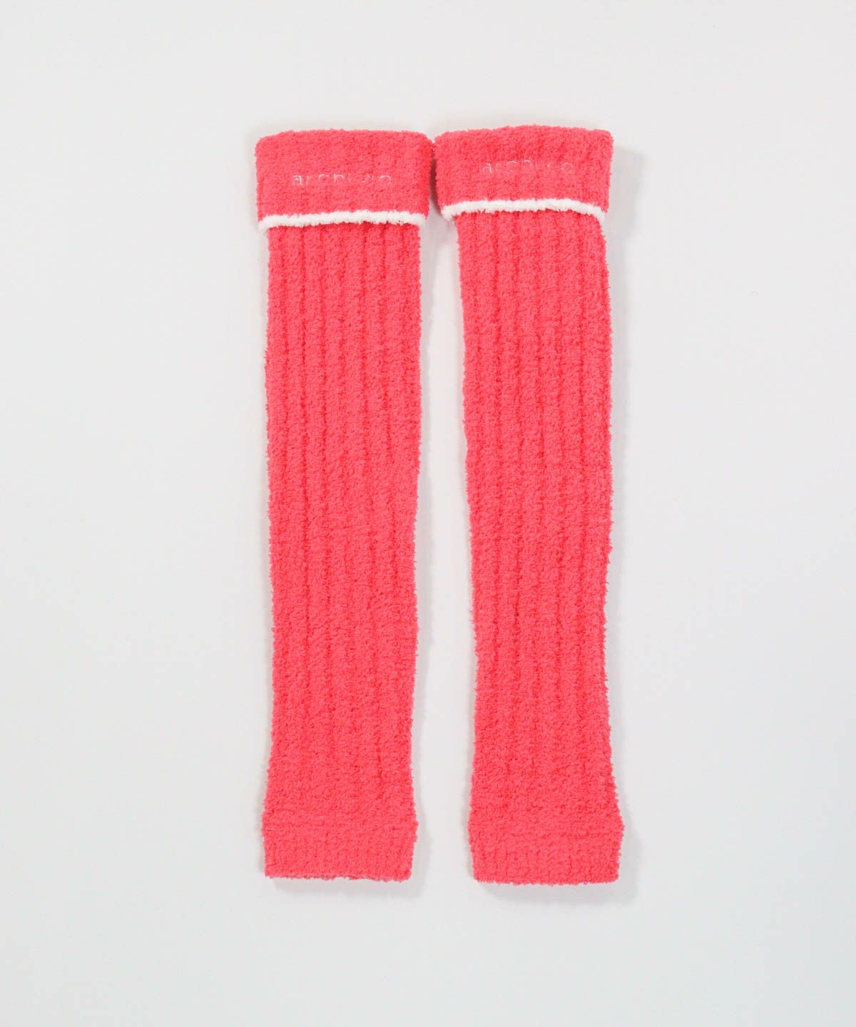 モールニットレッグウォーマー(ピンク)