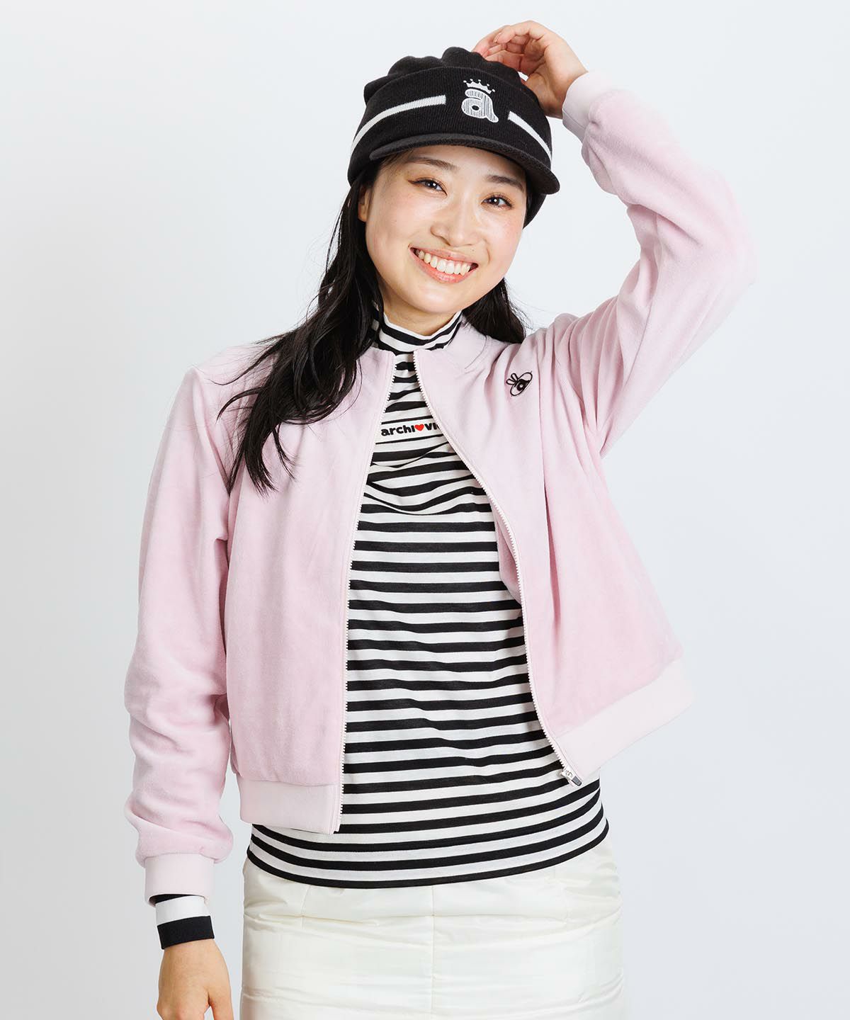 モデル着用画像(ピンク)