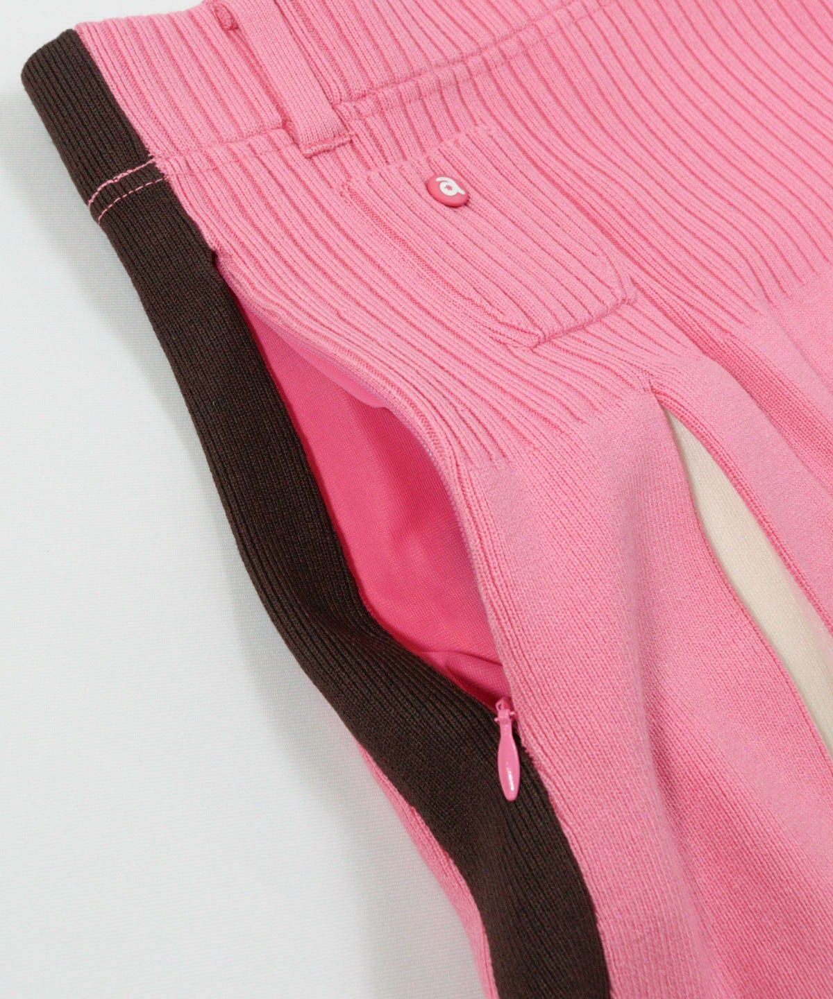 ファスナー付きポケット(ピンク)