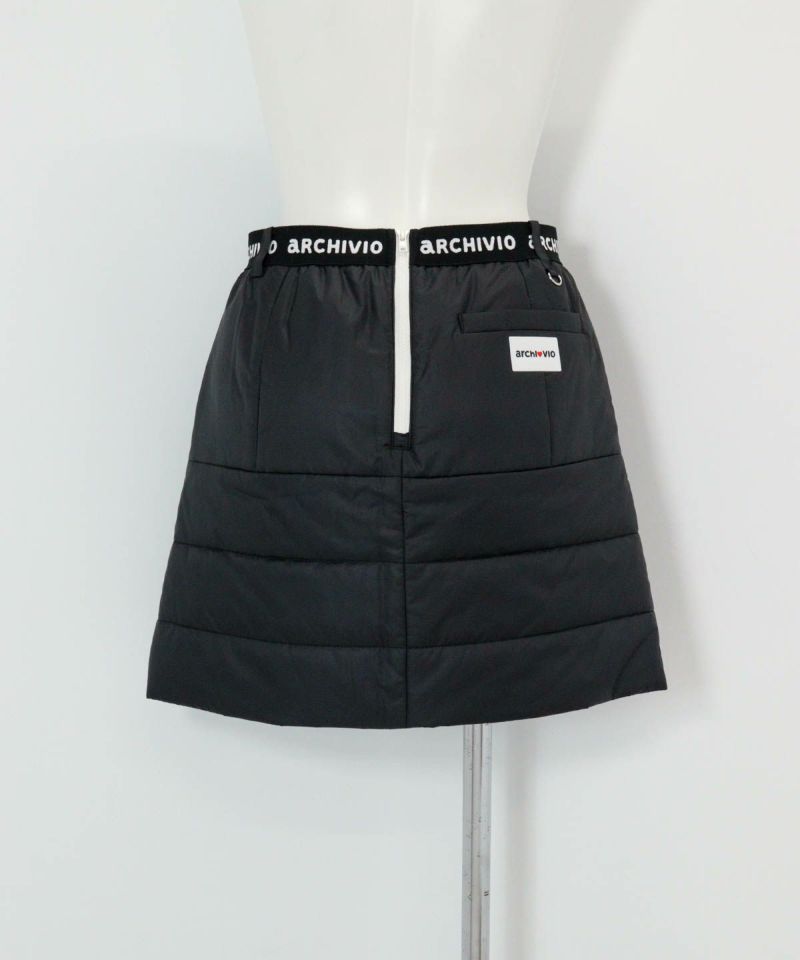 ウエストロゴ中綿撥水スカート|アルチビオ - ゴルフウェアや婦人服通販