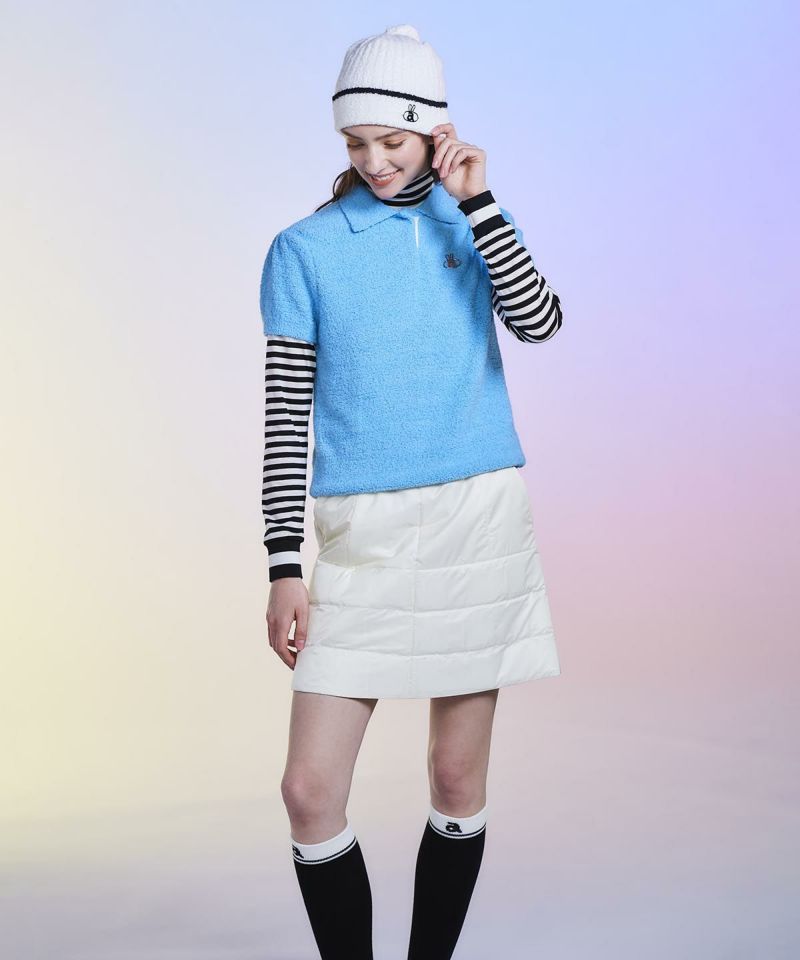 ウエストロゴ中綿撥水スカート|アルチビオ - ゴルフウェアや婦人服通販