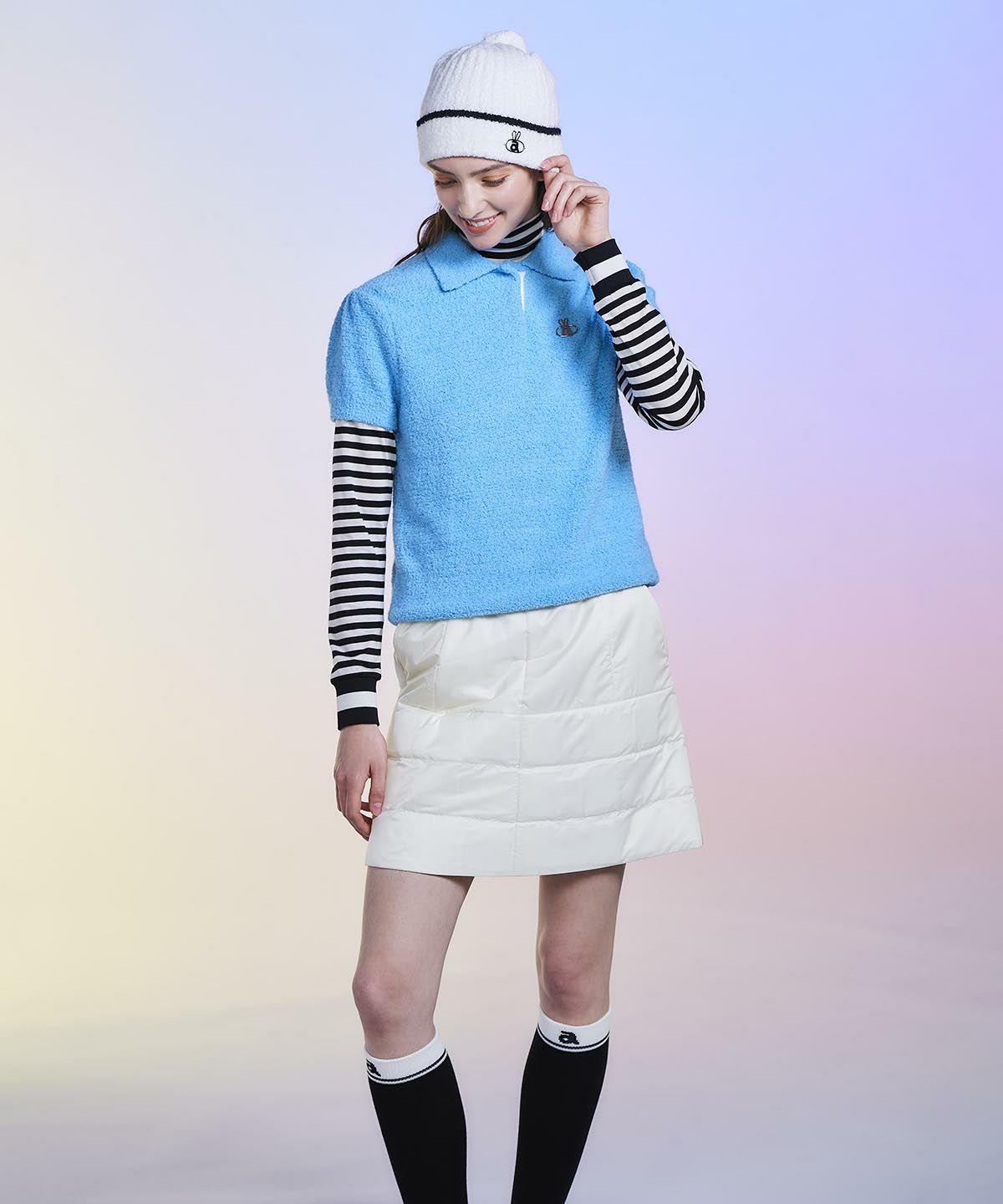 モデル着用画像（ホワイト）