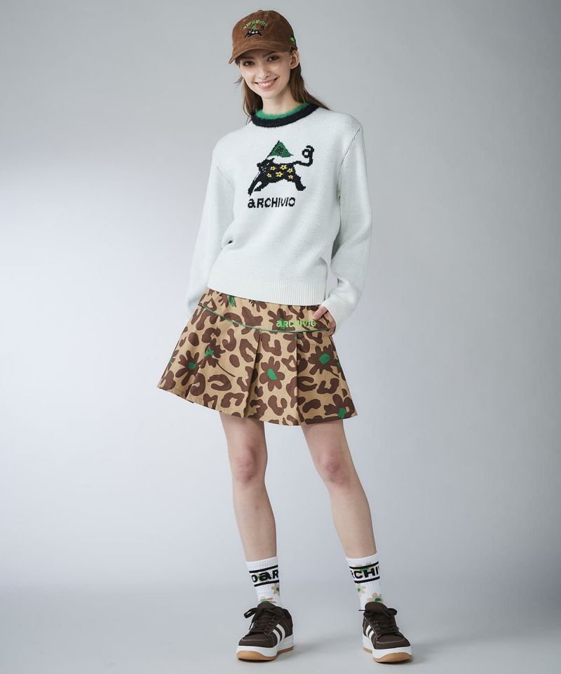 モデル着用画像(レオパード)