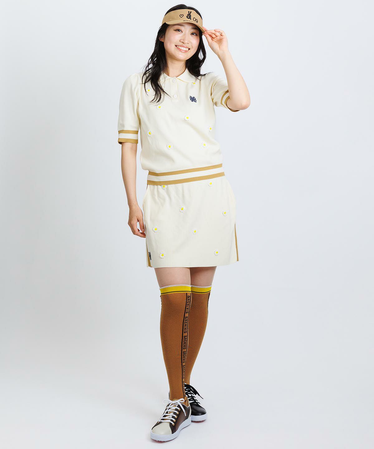 モデル着用画像(アイボリー)