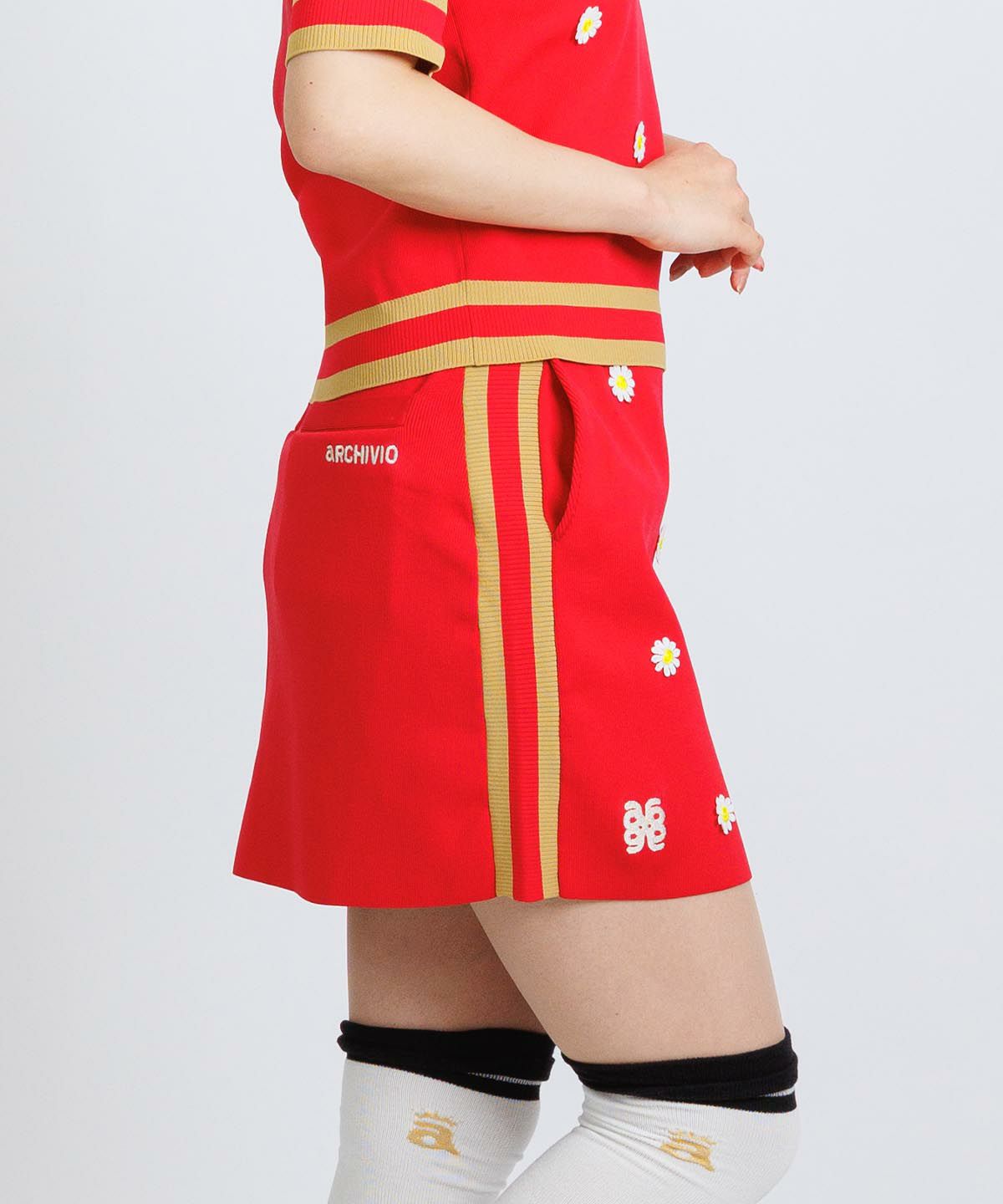 モデル着用画像(レッド)