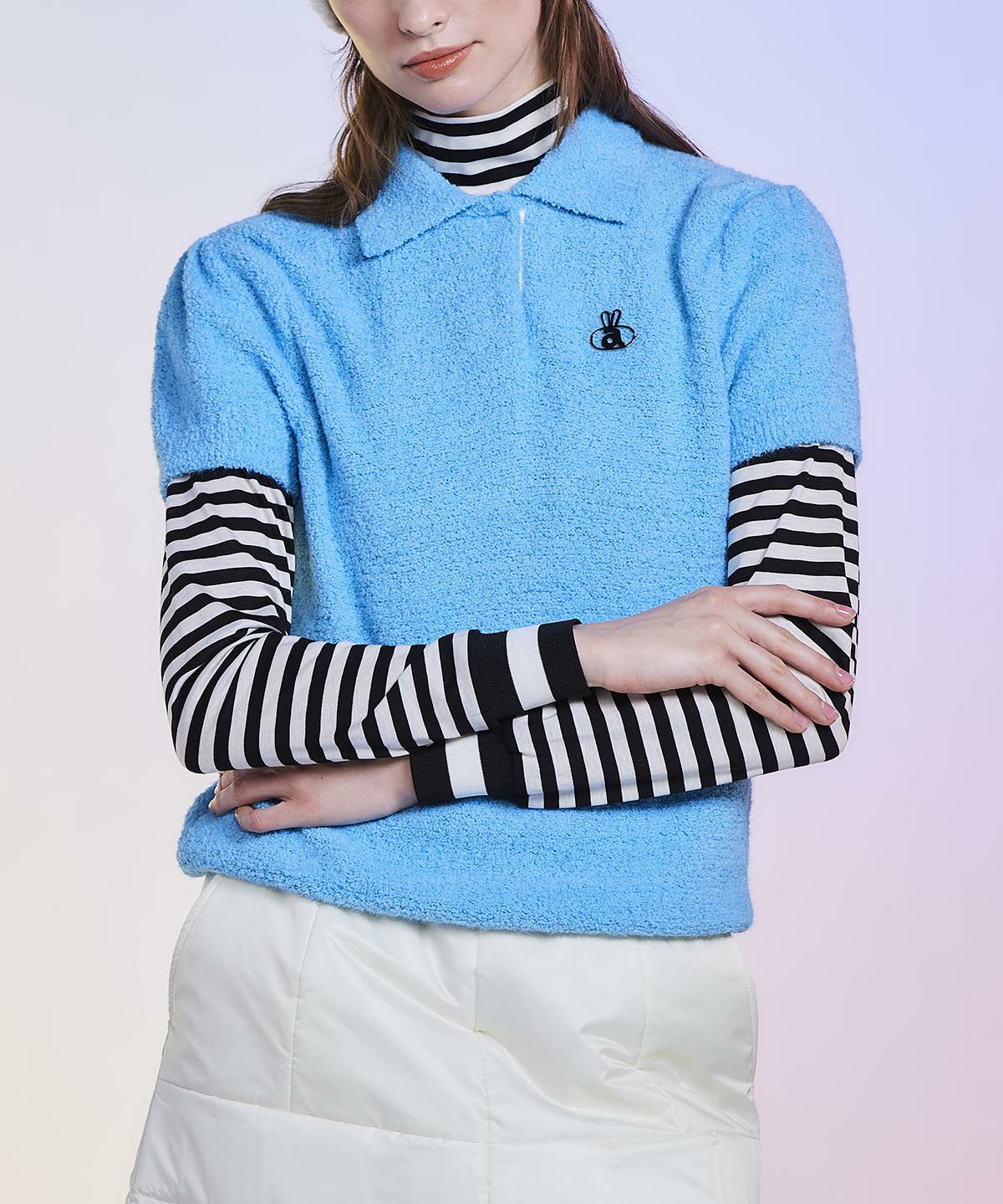 モデル着用画像(ライトブルー)