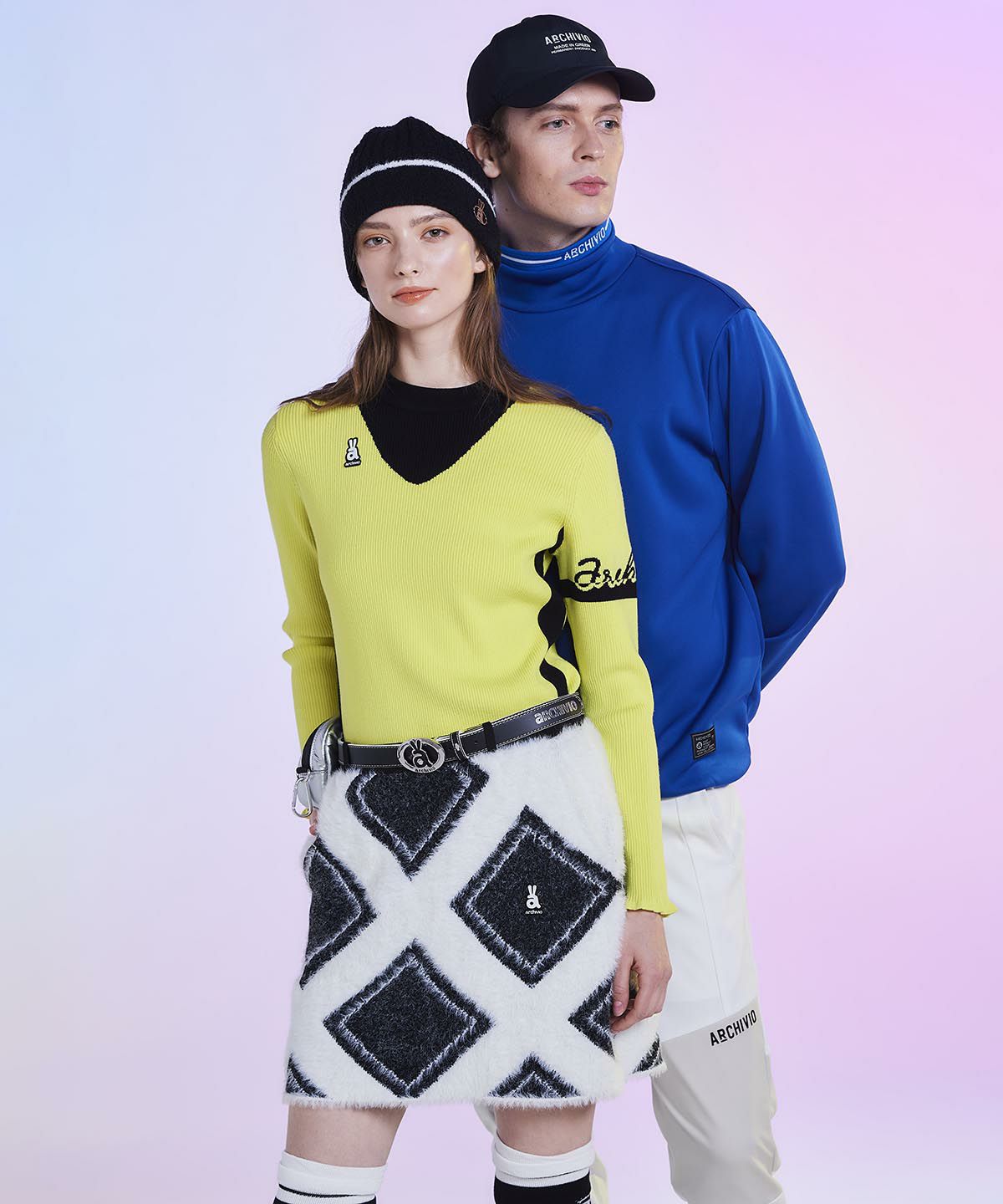 モデル着用画像（イエロー）