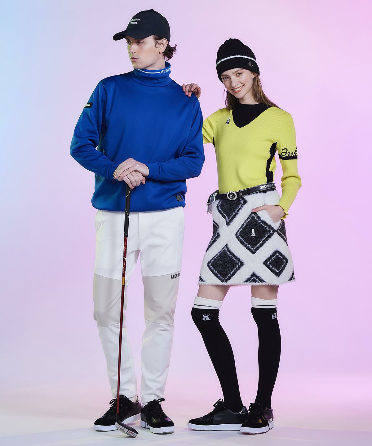 モデル着用画像（イエロー）