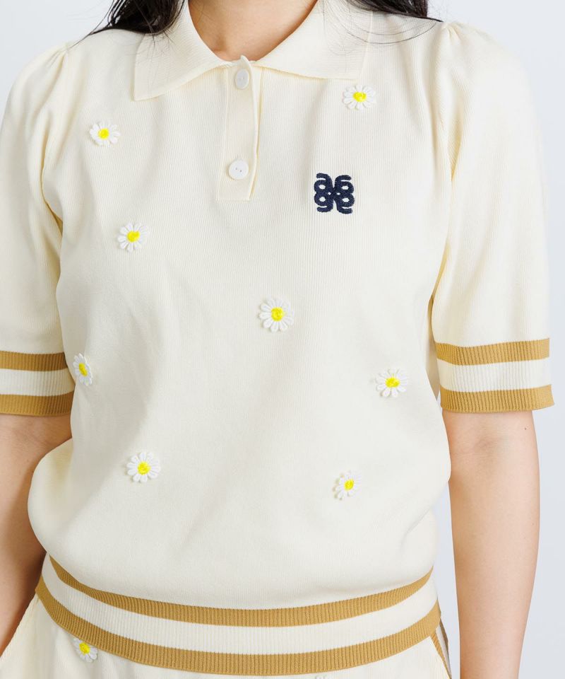 マーガレットニットポロシャツ|アルチビオ - ゴルフウェアや婦人服通販
