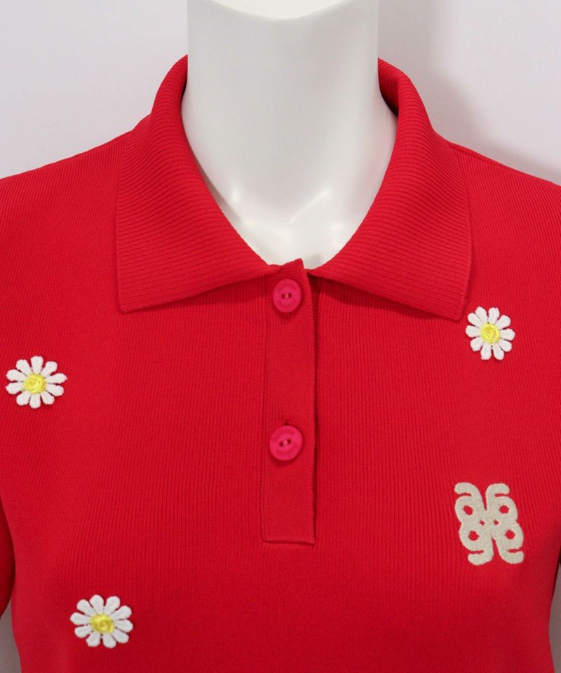 マーガレットニットポロシャツ|アルチビオ - ゴルフウェアや婦人服通販