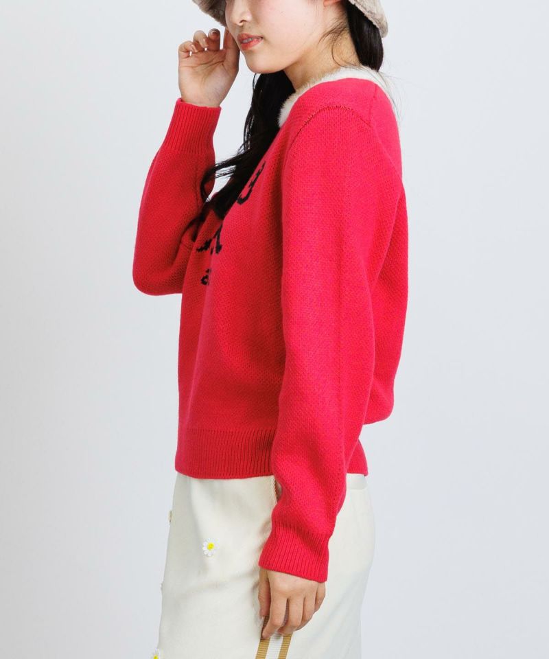 モデル着用画像(レッド)