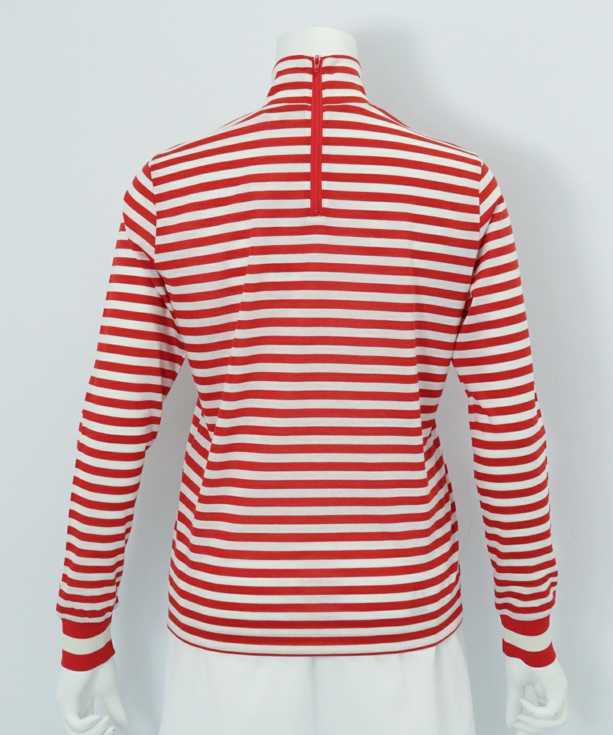 リヨセル天竺ボーダープルオーバー後（レッド）