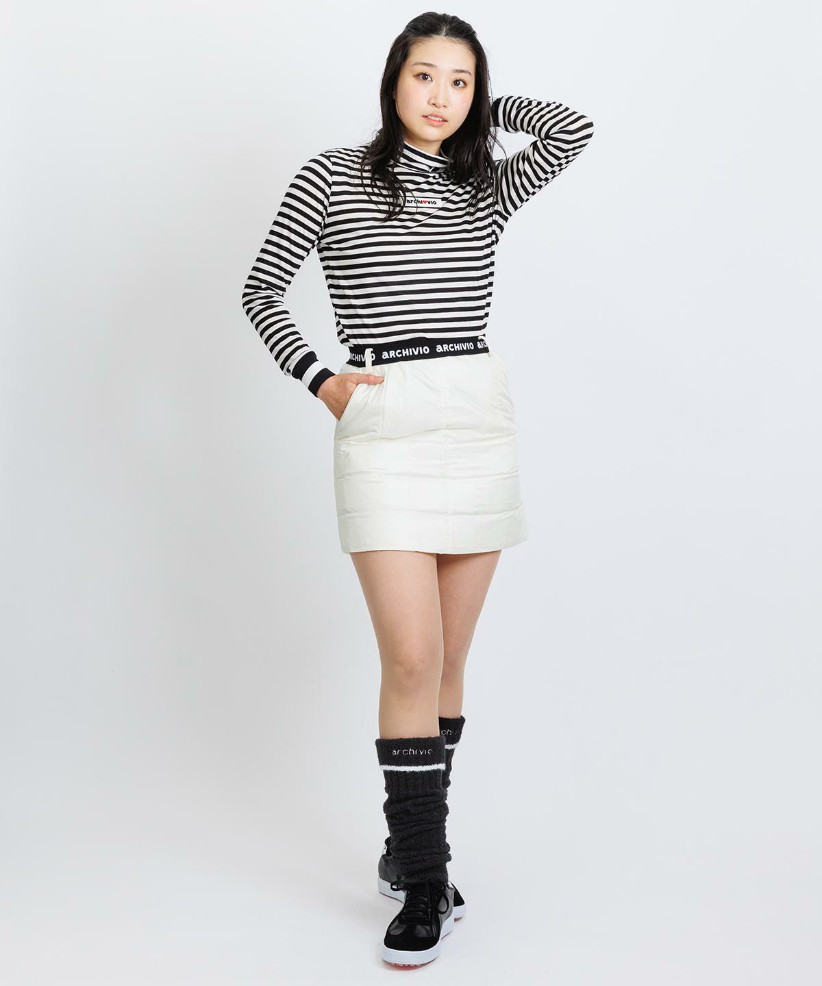 モデル着用画像（ブラック）