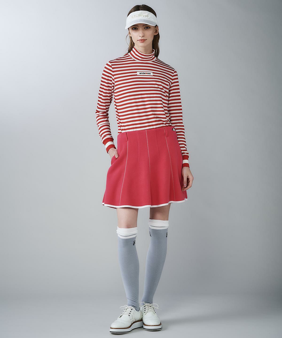 モデル着用画像（レッド）