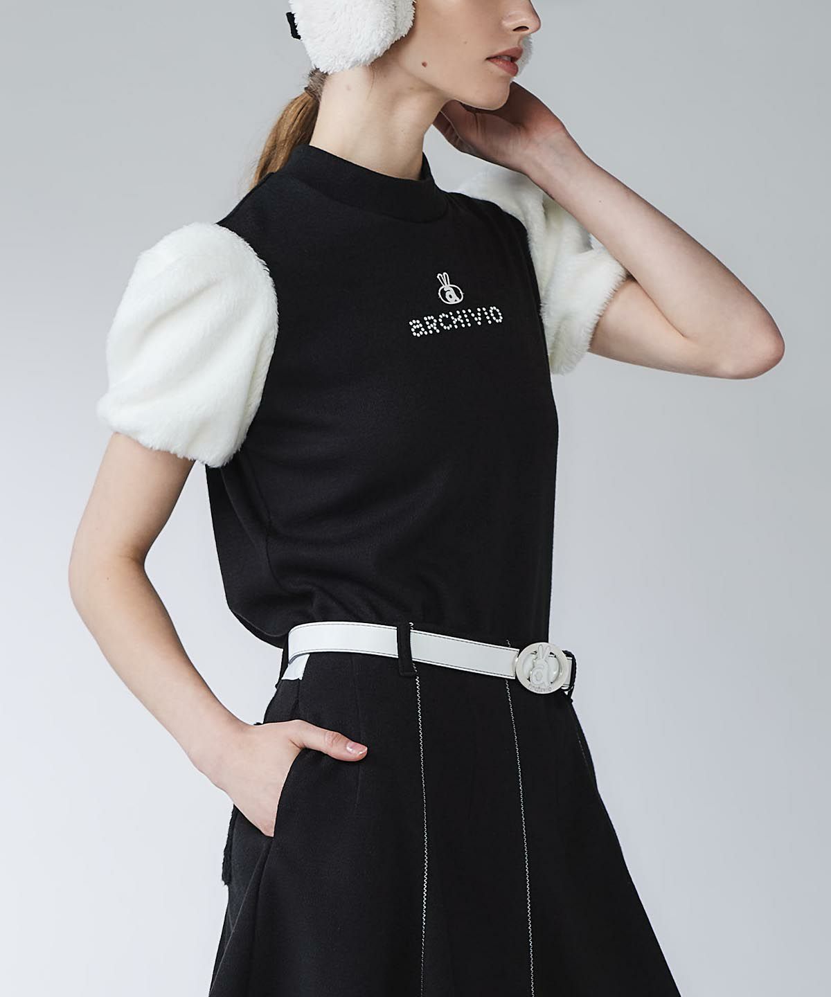 モデル着用画像(ブラック)