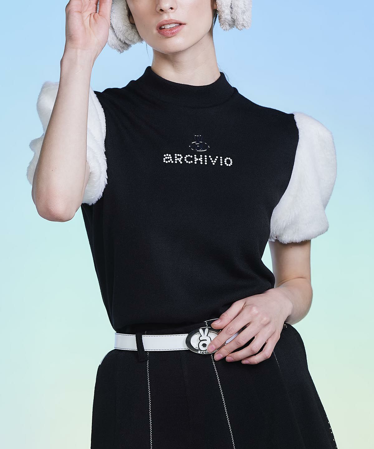 モデル着用画像(ブラック)