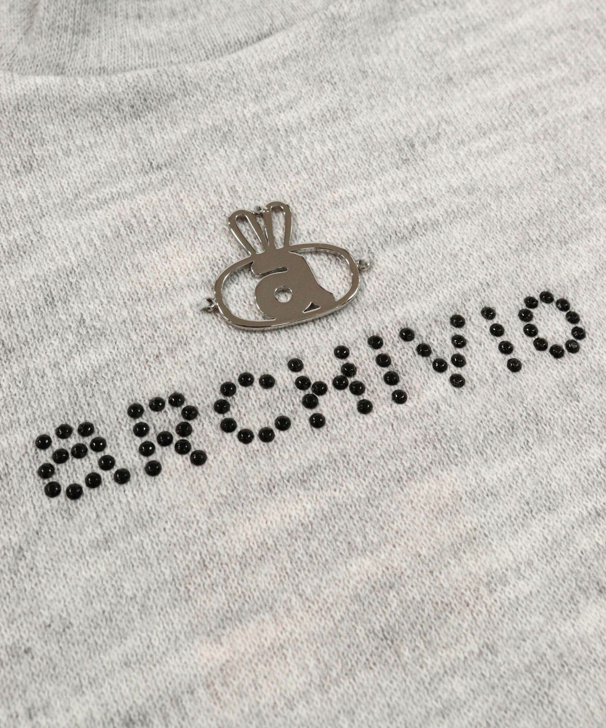 ロゴアップ(ライトグレー)