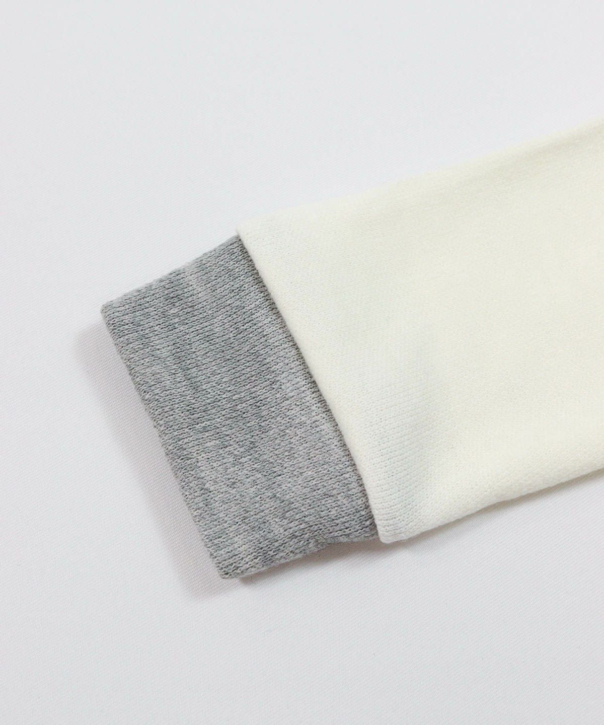 袖口(ホワイト×グレー)