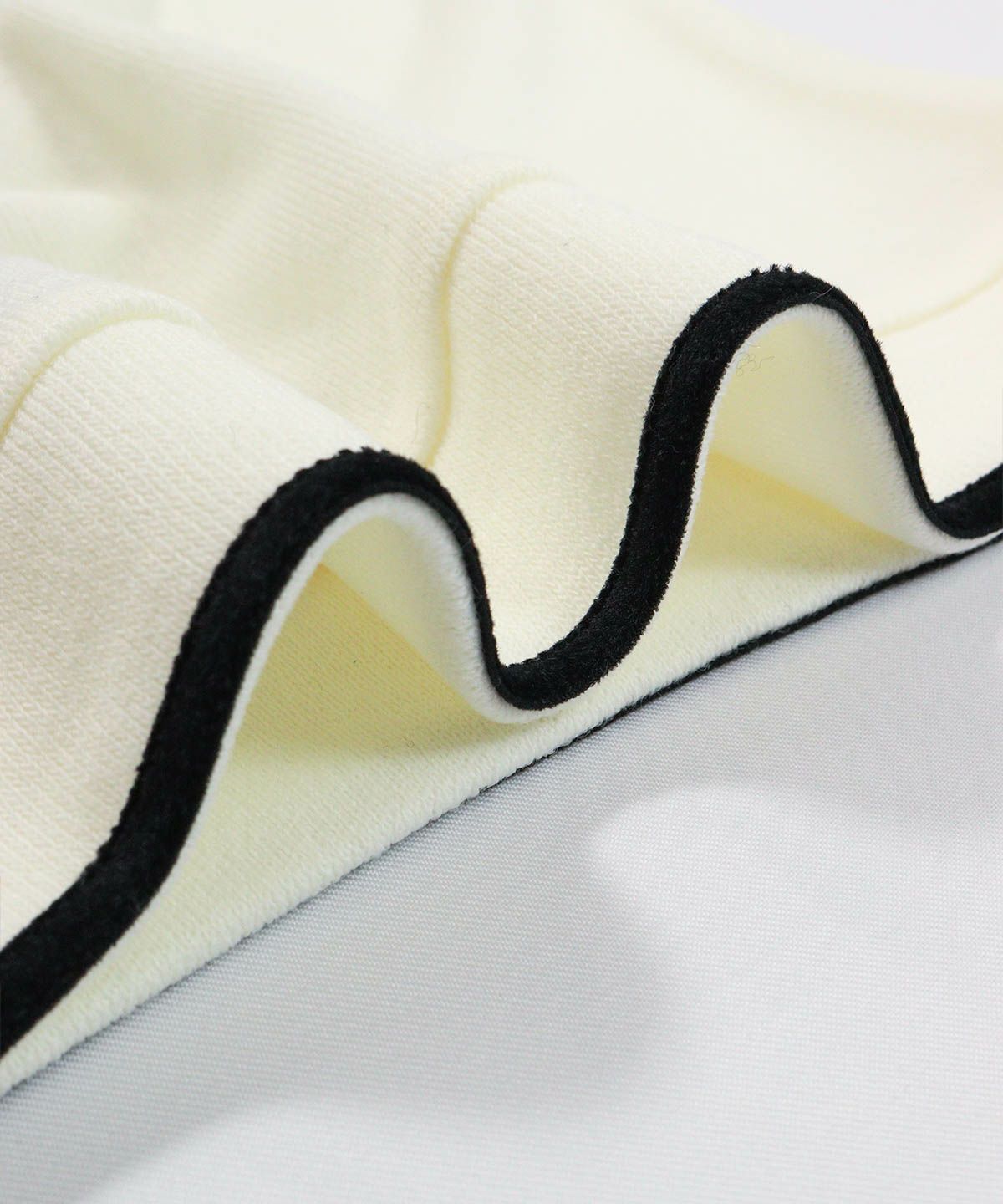 生地感(ホワイト×グレー)