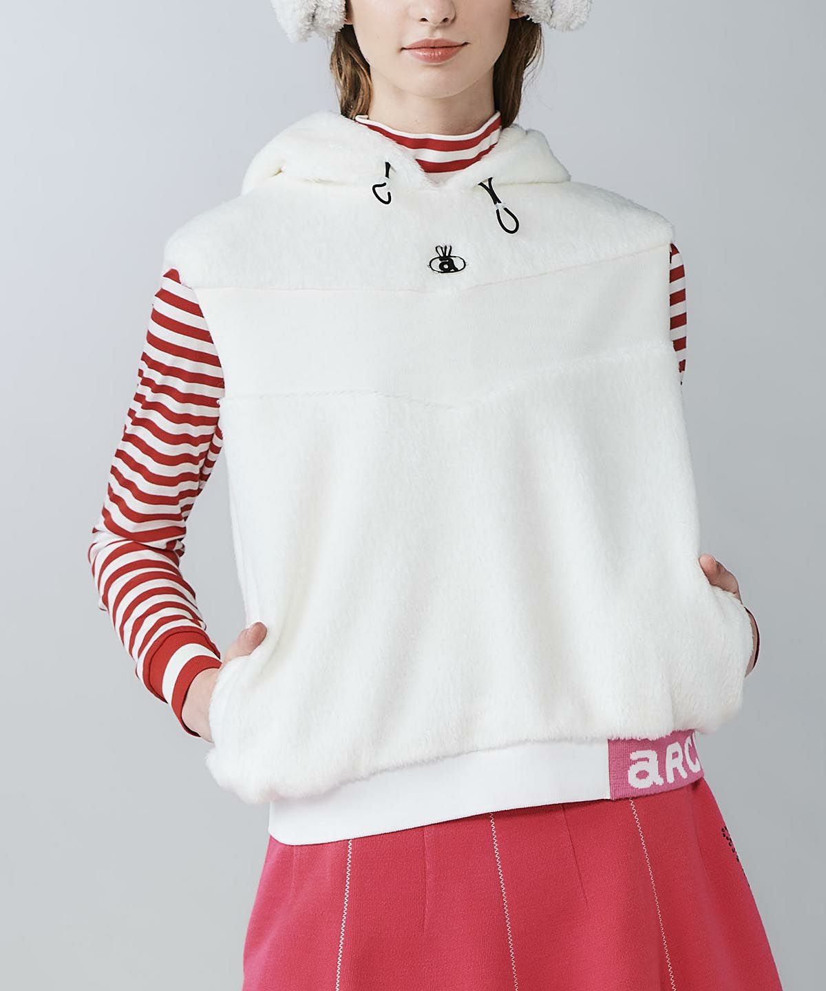 モデル着用画像(ホワイト)