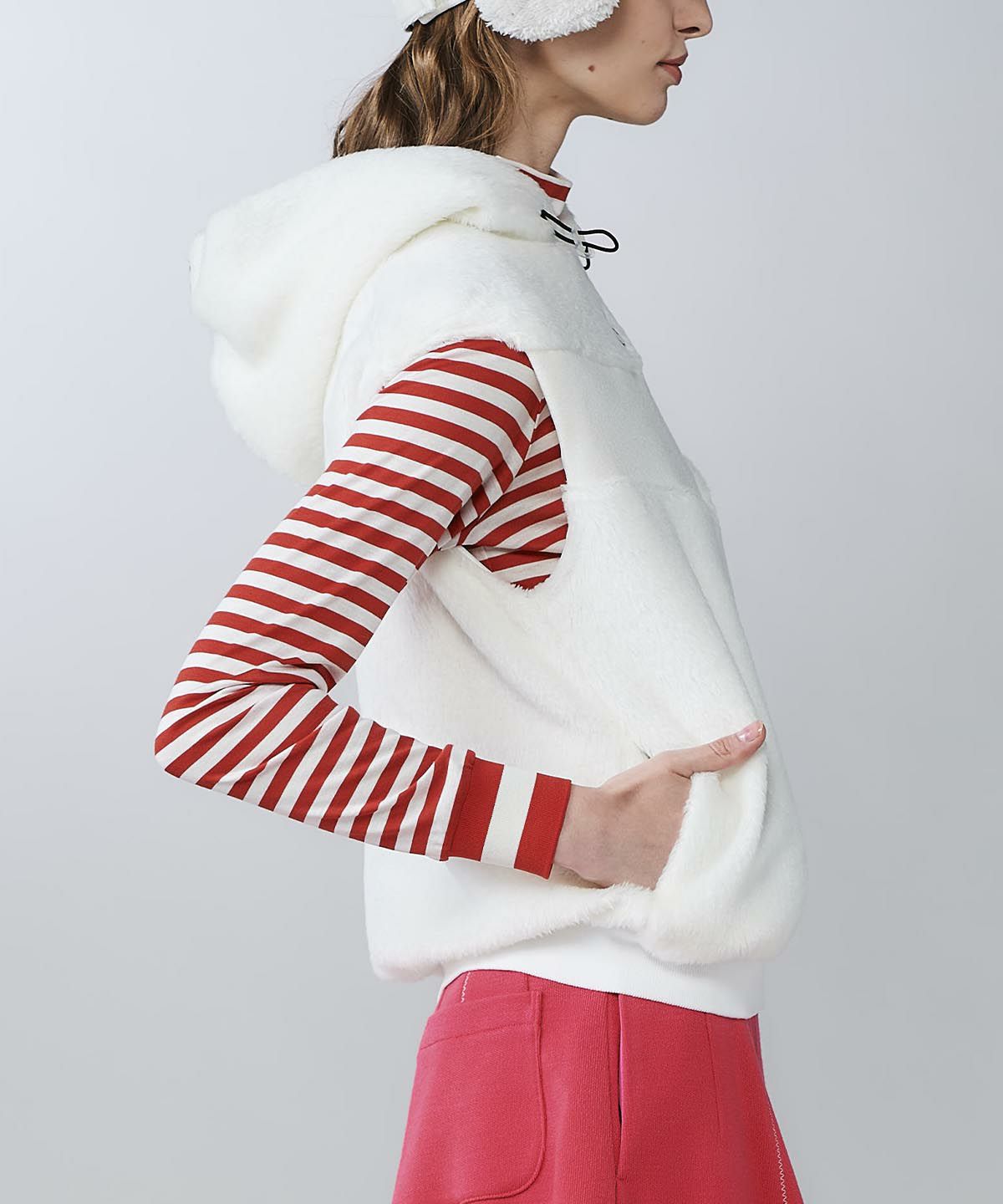 モデル着用画像(ホワイト)