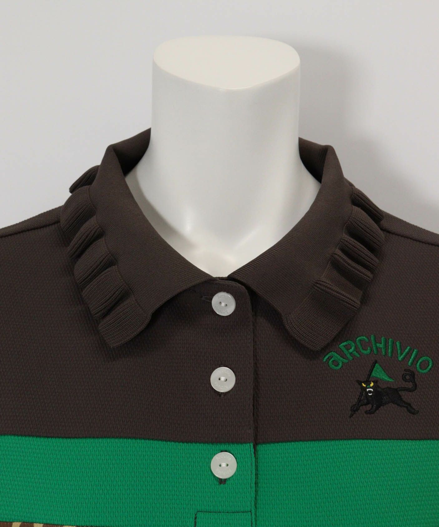 首元(ブラウン×レオパード)