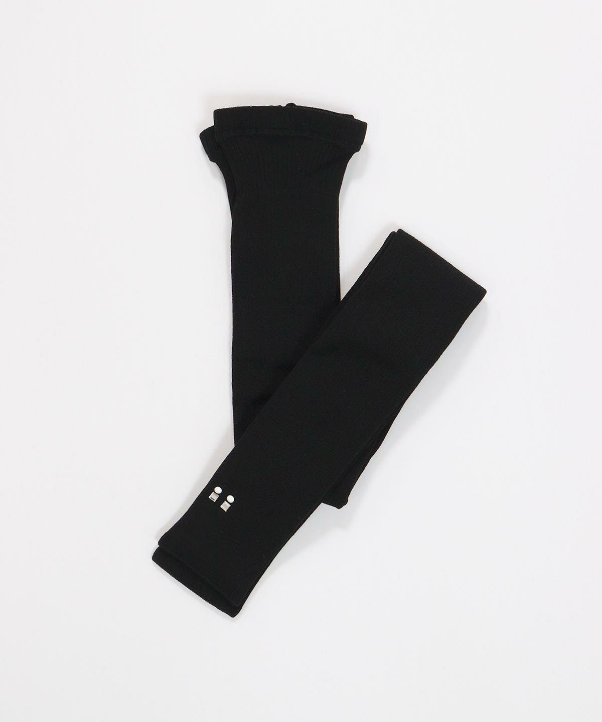 ワンポイントリブレギンス（ブラック）