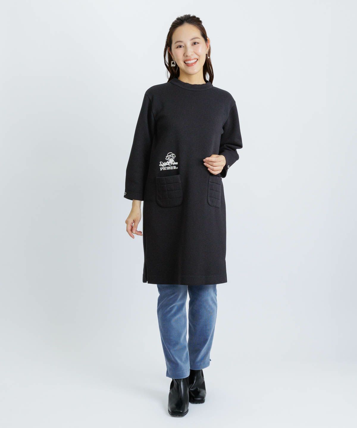 モデル着用画像(ブラック)