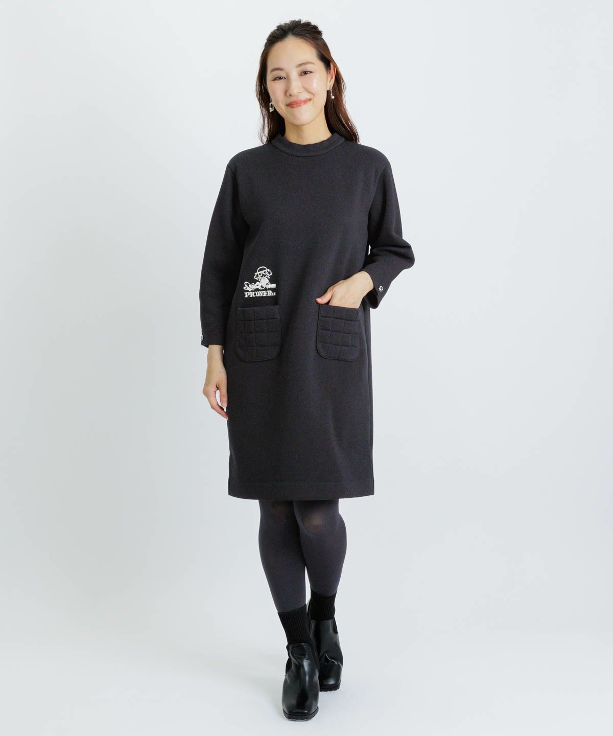 モデル着用画像(ブラック)