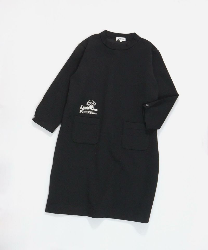 キルトポケット七分袖ワンピース|スタジオピッコーネ - ゴルフウェアや