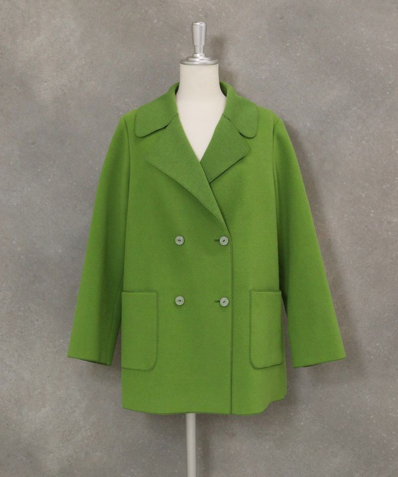 ウールライクダブルコート|スタジオピッコーネ - ゴルフウェアや婦人服通販
