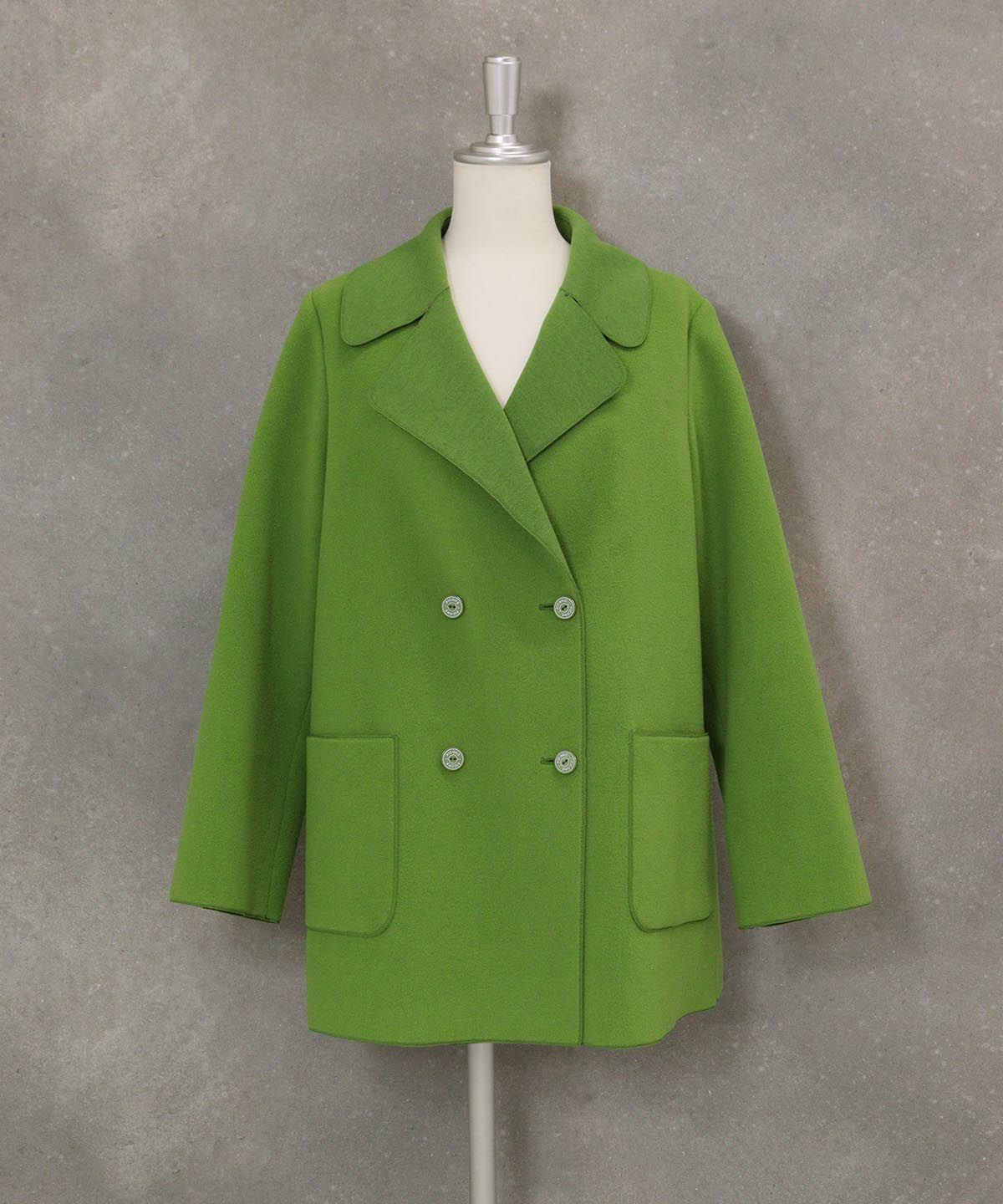 ウールライクダブルコート|スタジオピッコーネ - ゴルフウェアや婦人服通販