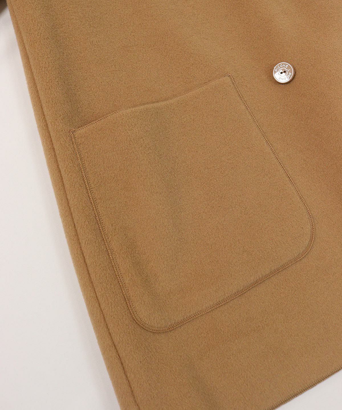 ポケット部分（キャメル）