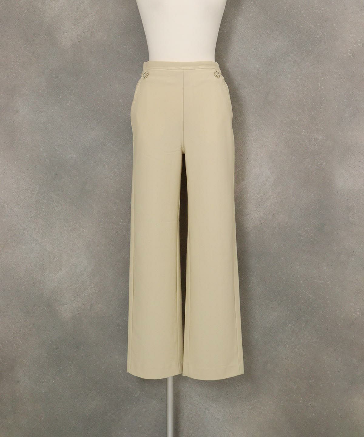 ピコボタン裏起毛発熱パンツ（イエロー）