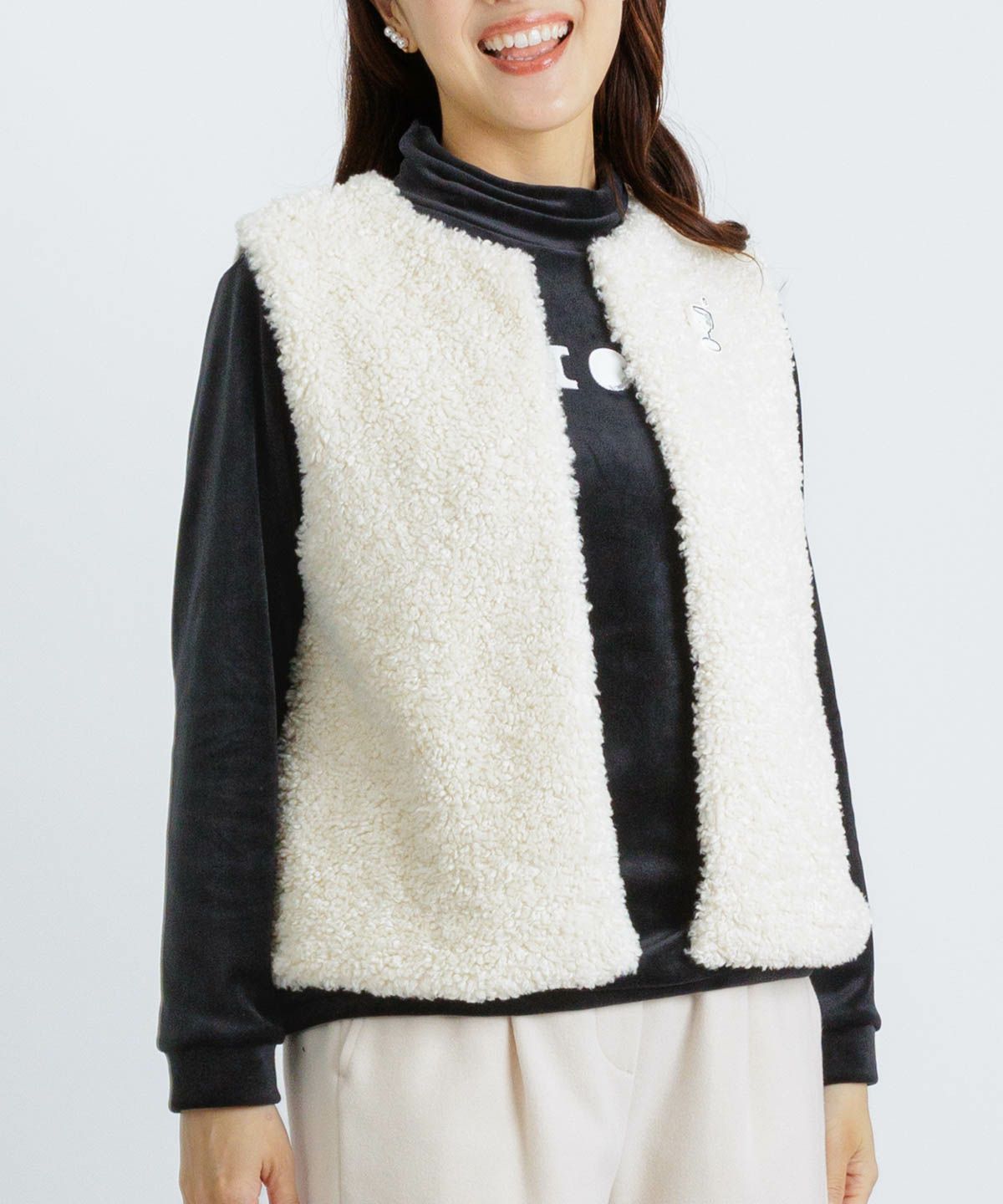 モデル着用画像（ホワイト）