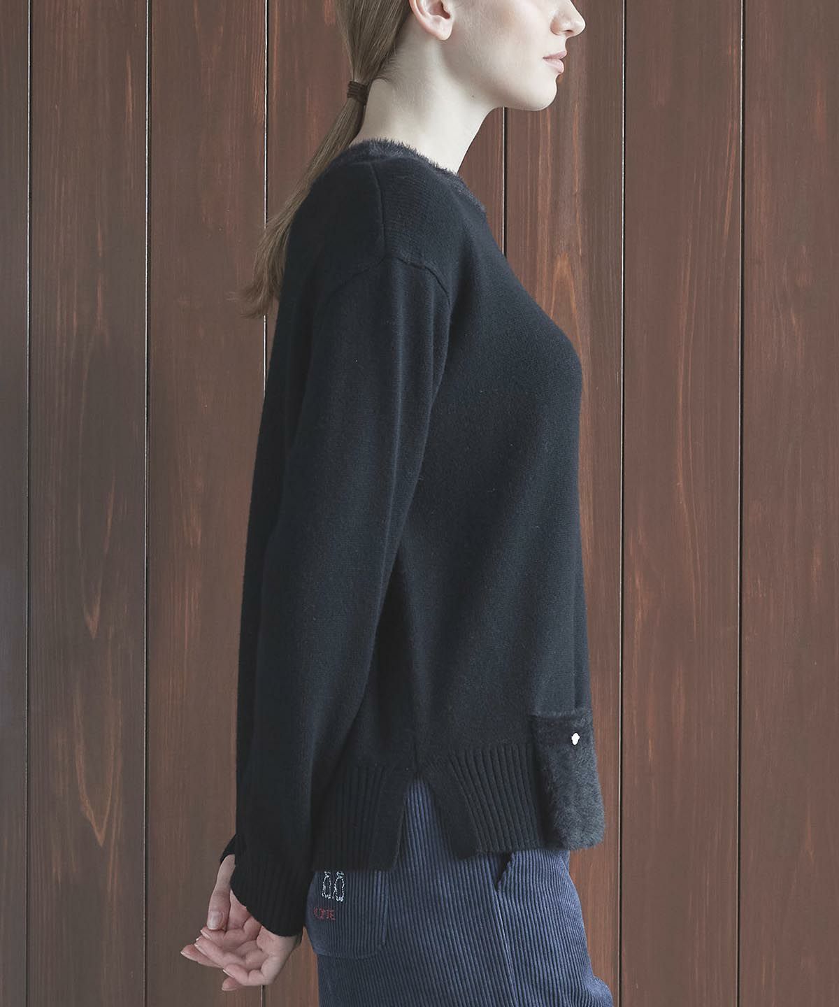 モデル着用画像（ブラック）